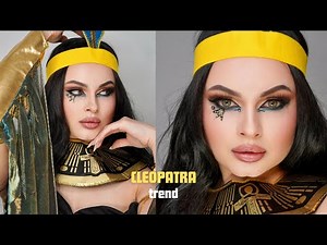 Cleopatra Makeup Tutorial 👑 | TikTok Trend 2025