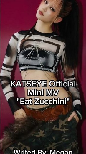 "Eat Zucchini" Official Mini MV By KATSEYE #katseye