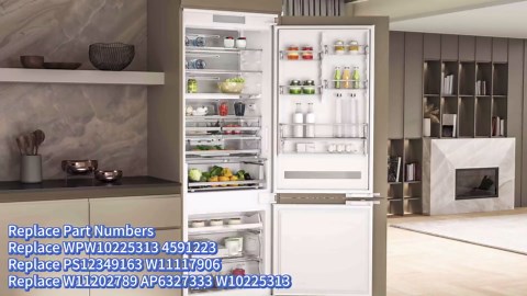 Refrigerator Ice Dispenser Auger Motor W11202789 Fit for Whirlpool KitchenAid Jenn-Air Maytag Replace W11117906 W11202789 AP6327333 W10225313