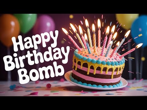 Happy Birthday Countdown Bomb – Fun & Explosive Celebration Timer!