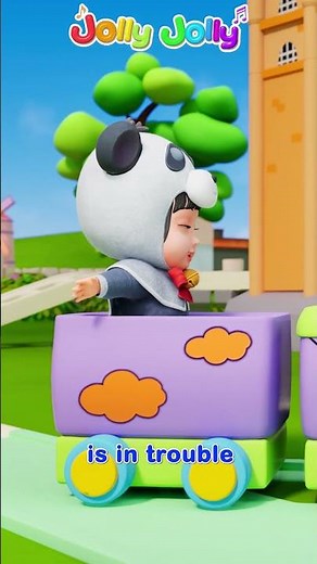 Baby Super Hero Song | Rescue On The Train #shorts #kidssongs #learning
