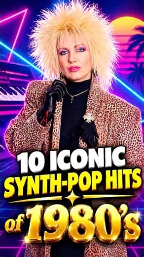 10 ICONIC SYNTH-POP HITS OF 1980’s #nostalgia #oldies #musiclegends #popmemories #music #synthpop