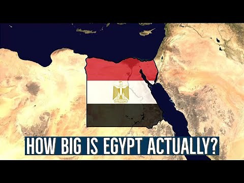 Egypt 101 - How Big Is Egypt Actually?