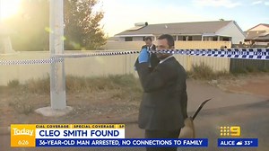 "It's a very strange scenario". A 36-year-old accused of having a role in Cleo's disappearance is in police custody as the focus turns to how and why she was taken. #9Today | TODAY