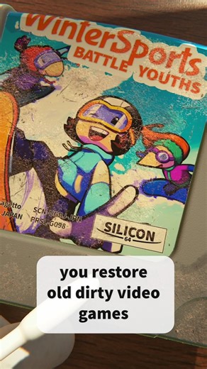 Parasol corp | I’m making Cozy Game Restoration: a tactile, cozy game about cleaning and restoring old video games inspired by the ones I played with... | Instagram