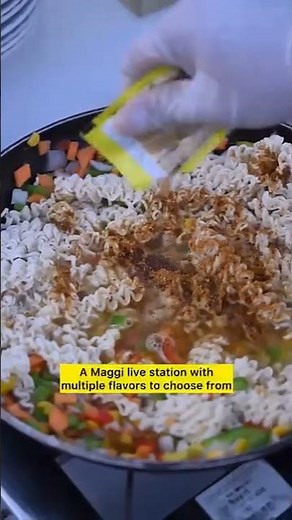 Viral Luxury Maggi Live Station | Trending Event Catering Setup | Wedding Food Ideas by Top Caterers