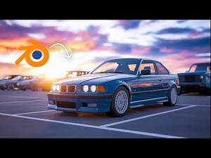 How to Create a BMW E36 Coupe Model in Blender