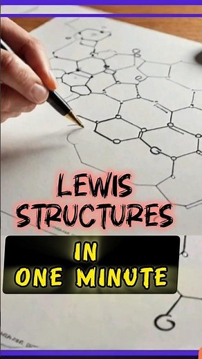 Master Lewis Structure in one minute #lewisstructure #ytshort #chemistry