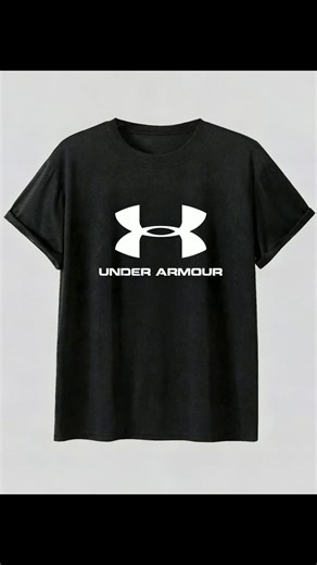 Under Armour Bold Black Tee = Athletic Performance Bold Style ✅Large white UA logo • Breathable performance fabric • Perfect for gym & street wearShop the look via link in bio! 🔥 #UnderArmour #PerformanceTee #WomensGymWear #BoldStyle #AthleticFashion