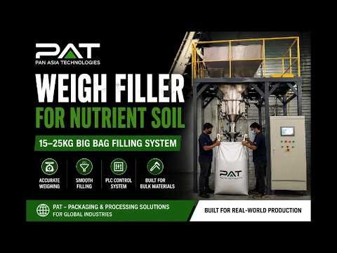 Big Bag Weigh Filling Machine for Soil & Compost | Factory Trial Demo