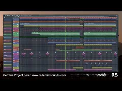 AFRO HOUSE | FL Studio 2025.2 Template | Da Capo | Black Coffee | International Sound | RSML