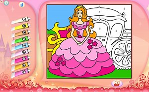 Color By Numbers - Princesses - Free Mac OS