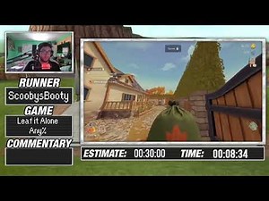 How to Beat Leaf it Alone in under 40 minutes | Live Speedrun with Commentary
