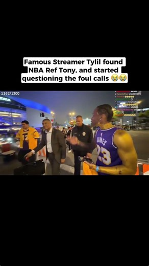 Tylil caught the Ref Tony in 4K! 😭📸