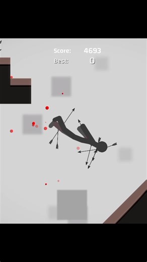 Stickman Fall Feels Like a Skyscraper Drop 😱💥 | #stickmandismounting