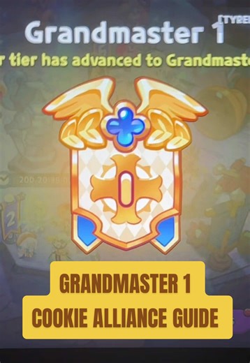 Grandmaster 1 Cookie Alliance Guide