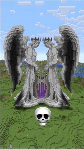 MINECRAFT NETHER PORTAL BUILD BATTLE 💜 - Noob vs Pro vs Hacker vs God #shorts #minecraft