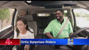 How could you not recognize Big Papi?? David Ortiz went undercover as a Lyft driver in this amusing ad http://cbsloc.al/2cWaE65 | WBZ / CBS News Boston