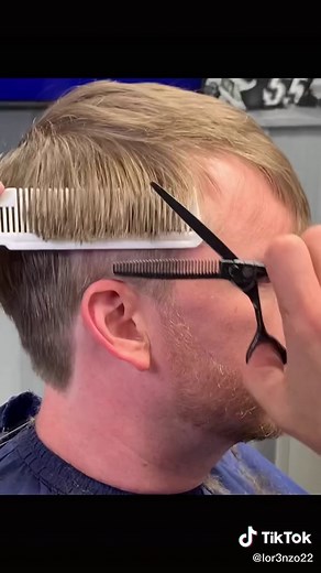 Full Hair Cut with Clipper Over Comb