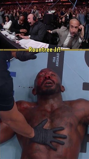 Joe Rogan REACTS to CRAZY KO #ufc327