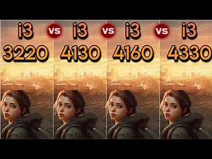 i3 3220 vs i3 4130 vs i3 4160 vs i3 4330 - Best Comparison !