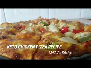 Keto Chicken Pizza Recipe| Homemade Pizza Recipe| Ketogenic Lifestyle