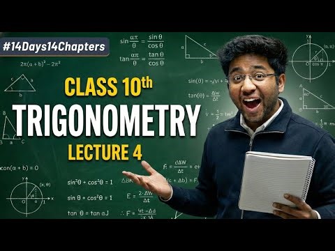 Class 10th Trigonometry One Shot (Part 4) 🔥 | Class 10 Maths Chapter 8 | Shobhit Nirwan
