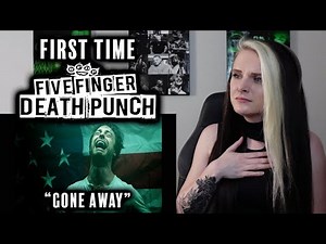 FIRST TIME listening to Five Finger Death Punch - "Gone Away" EMOTIONAL REACTION