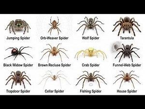 Every type of spider explained in 8 minutes🕷️🕸️