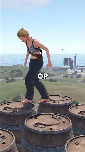 Barrels are OP #rust
