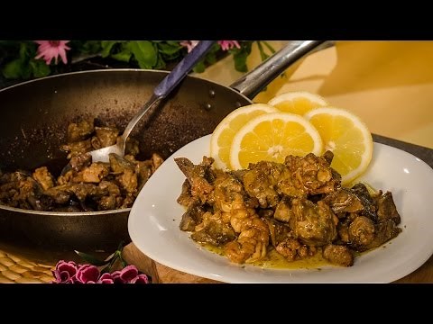 Συκωταριά στο τηγάνι με ελαιόλαδο, ρίγανη και λεμόνι