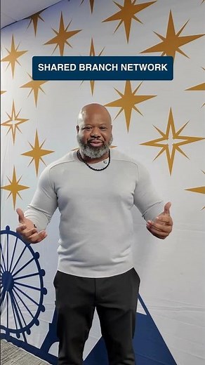 How does the shared branch network work?