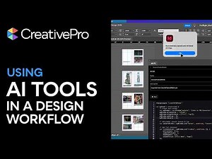 InDesign: Using AI Tools in a Design Workflow