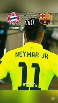 BAYERN 3-2 BARÇA | Demi-finale LDC 2015 NEYMAR DÉTRUIT LE BAYERN 😱🔥 #Barcelona #BayernMunich #Neymar
