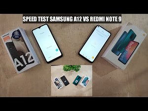 REDMI NOTE 9 VS SAMSUNG A12 ||