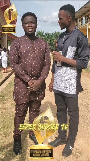 Short interview from Fejosbaba Viewers Choice Award.... | Elder Chosen TV