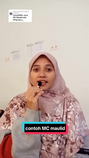 Replying to @yovitaamanda08 contoh MC maulid nabi #maulidnabi #maulid #maulidnabimuhamammadsaw #fyp #bahasaarabkeren #bahasaarabmudah #bahasaarab #kampungarab #bahasaarabpemula #bahasaarabdasar #serunyabelajar #mcmaulidnabi #mc #contohmc