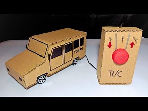 How to Make TOOFAN RC Car Using Cardboard | DIY Fast Remote Control Car at Home