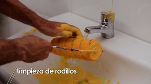 Cómo limpiar los rodillos después de pintar