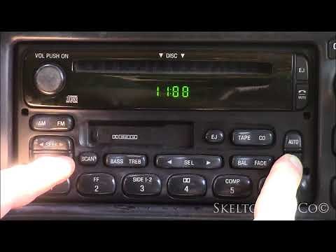 Ford Explorer How to Set Clock fast 1995-2001