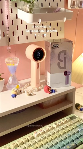 unboxing the cutest handheld fan! 🎐 | ft. GOOJODOQ 🍃