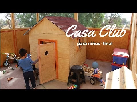 How to Build a Wooden House for Kids - Part 3 - Final
