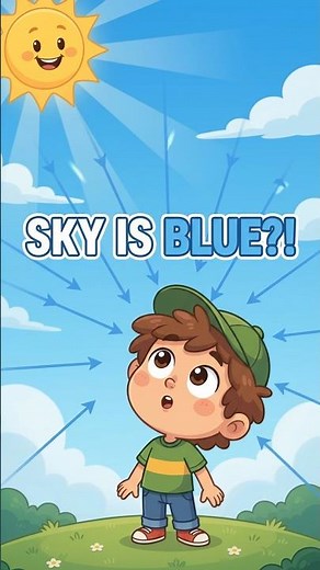 Why Is the Sky Blue? 💙☀️ The Science Behind Blue Skies! | 40-Second Science