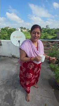 Sunday ki chai matlab patidev ke haatho ki chai☕️🥰.Kya aaplogo ki morning ki chai hui?