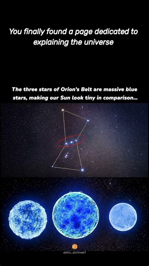 Orion’s Belt Hides Cosmic Giants.
