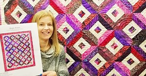 DIY Magic Box Quilt Using A Free Pattern