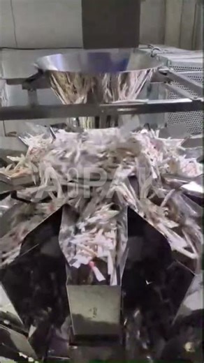 How sugar stick packed by multihead weigher?