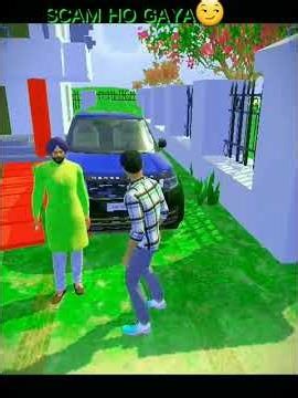 SCAM HO GAYA 😒|INDIAN VEHICLE SIMULATOR 3D |#viral​ #shorts​ #gta​ # #technogamerz
