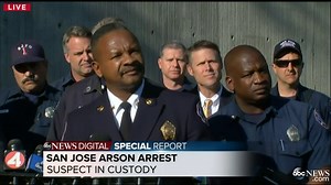 Police Nab 'Registered Arsonist' Following San Jose Fires