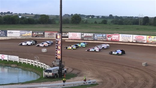 141 Speedway. Night #1. Captain of the Creek. Mod Heat #2. August 12 2025. Francis Creek Wis. | Mike's Video